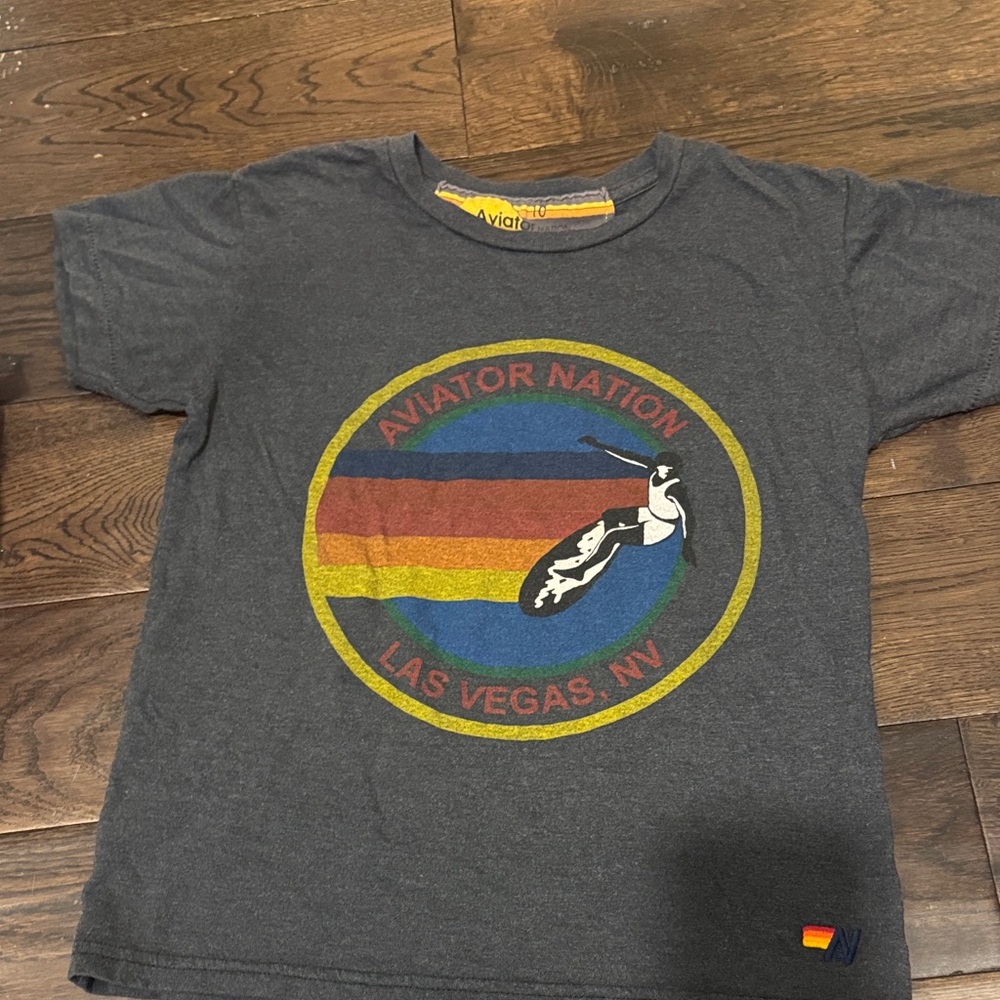 Aviator Nation Kids Gray Tee Las Vegas, NV